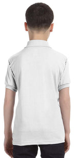 Youth 5050 EcoSmart Jersey Knit Polo - DEEP FOREST - XS(D0102H2HHMV)