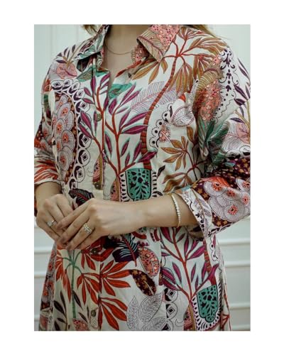 Leriya Fashion Cotton Blend Kurta Set For Women