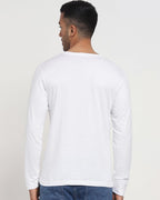 Bewakoof Mens Solid Regular Fit Full Sleeve Round Neck Cotton T-Shirt