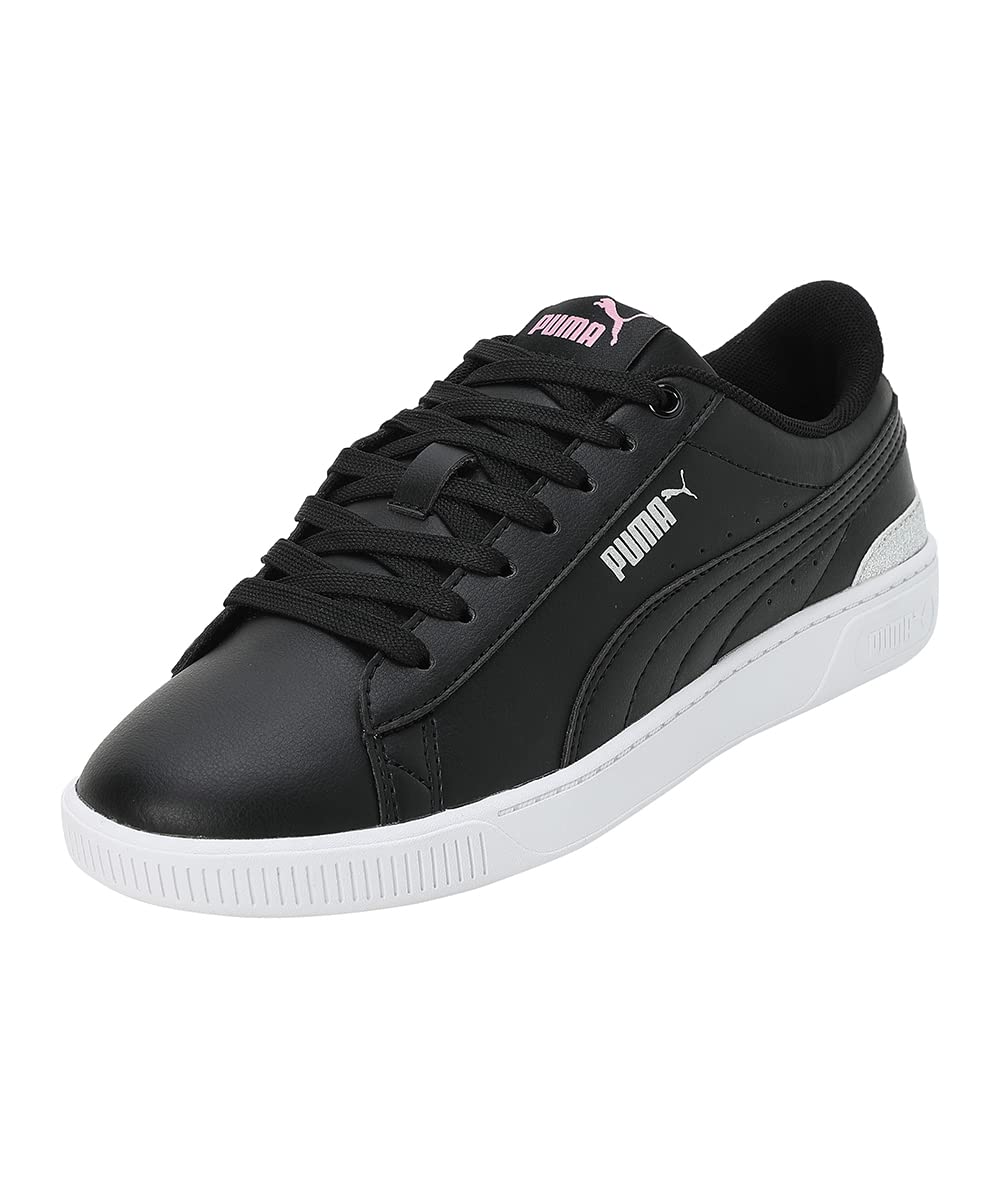 Puma Girls Vikky v3 Mermaid Junior BlackLilac ChiffonGold Sneaker  3UK (38973802) 3