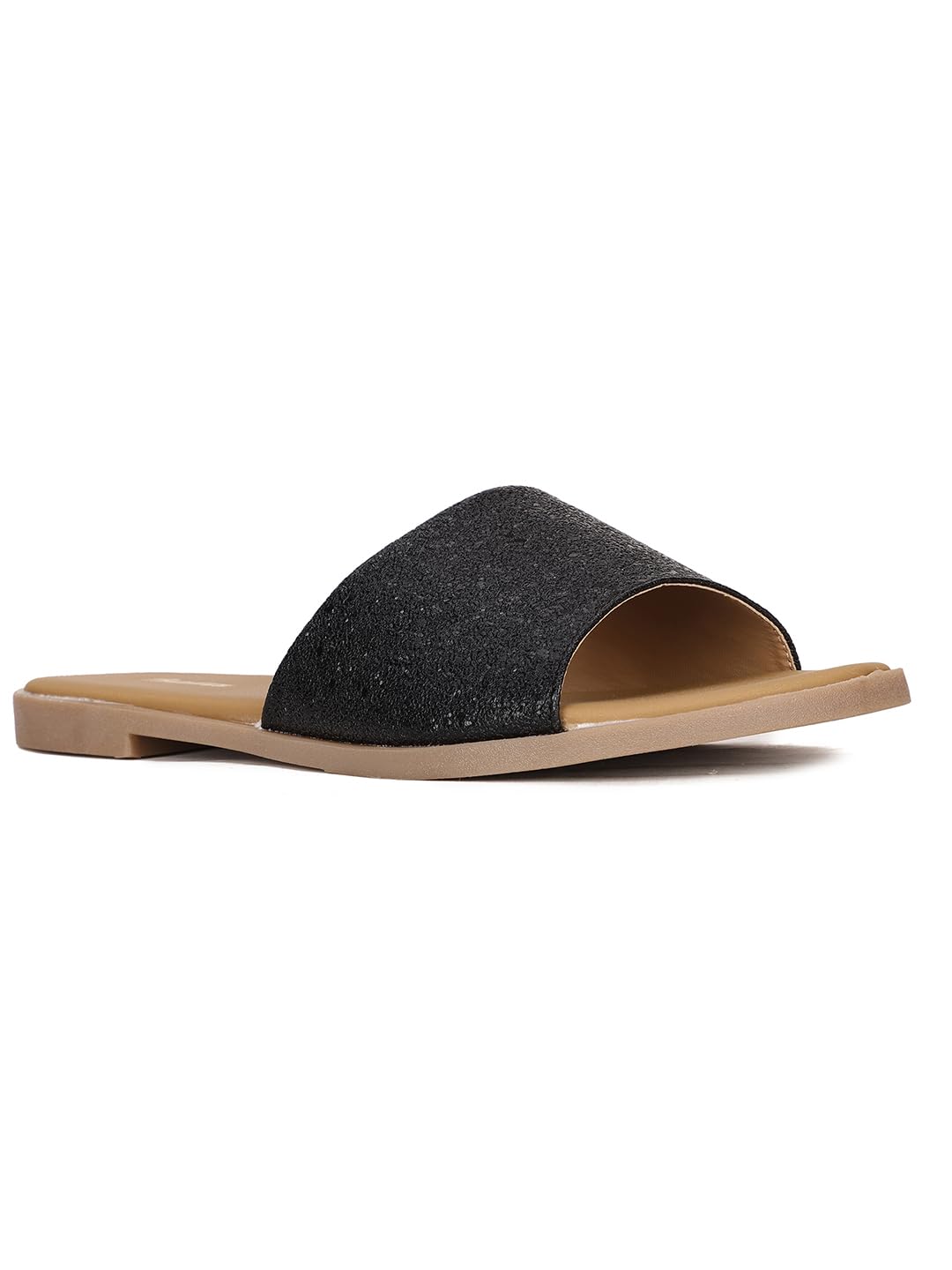 Bata Womens FLIP MULE E Black Flats  5 UK (5716340) 5