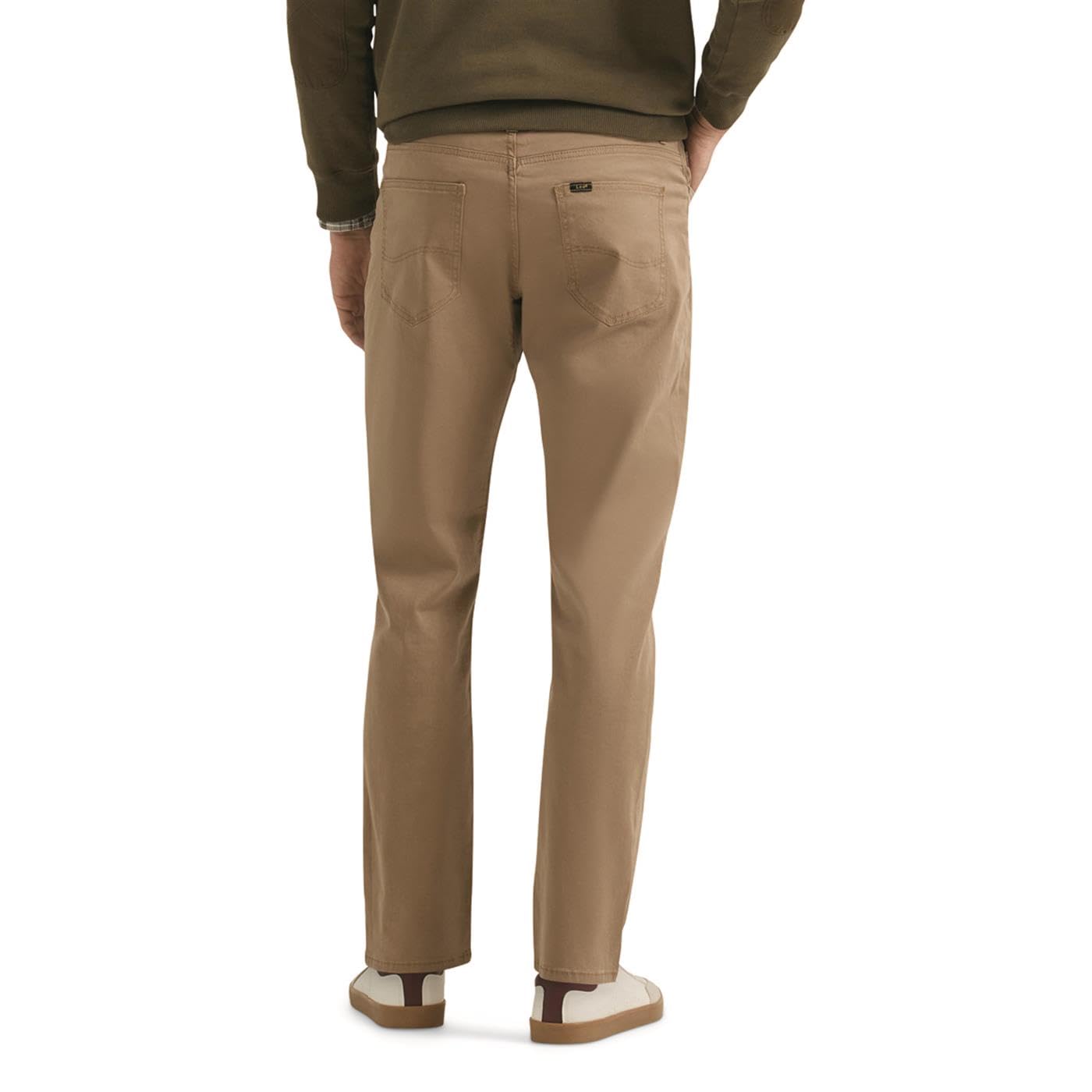 Lee Men's Extreme Motion Straight Taper Jean Cougar 36W x 29L