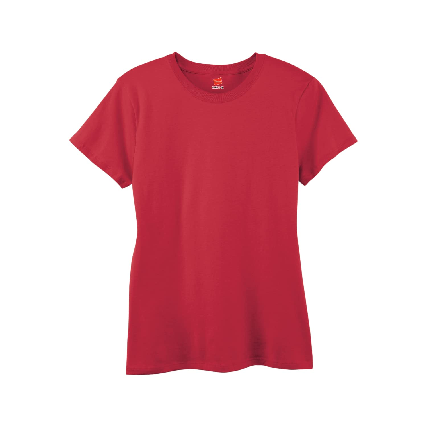 Hanes Women's Nano T-Shirt, Medium, Deep Red
