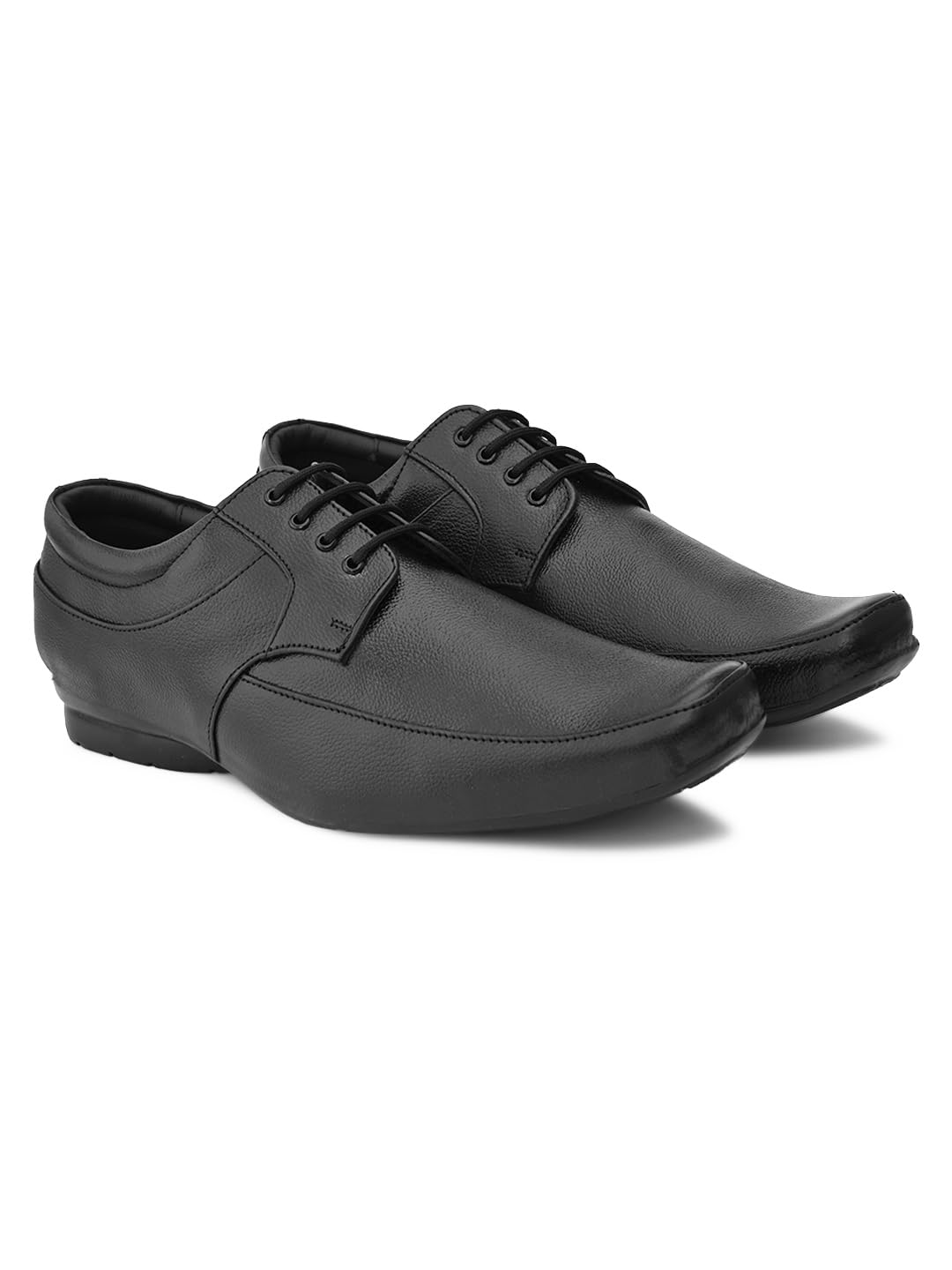 Enrich Field Genuine Leather Mid Ankle Formal Shoe for Men/Black / 10 UK (01BLK10.) 10
