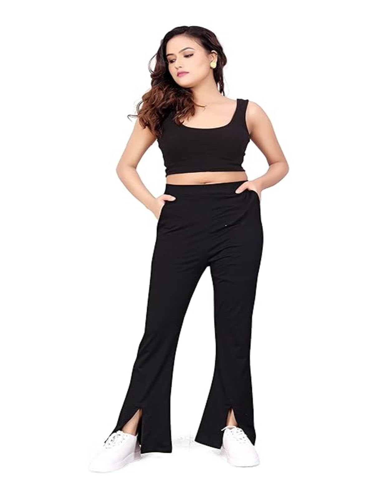 OM SAI LATEST CREATION Womens Running Track Pants with Two Pockets & Cut Style for Women|Jogging Pants|Workout Pant|Casual Pant