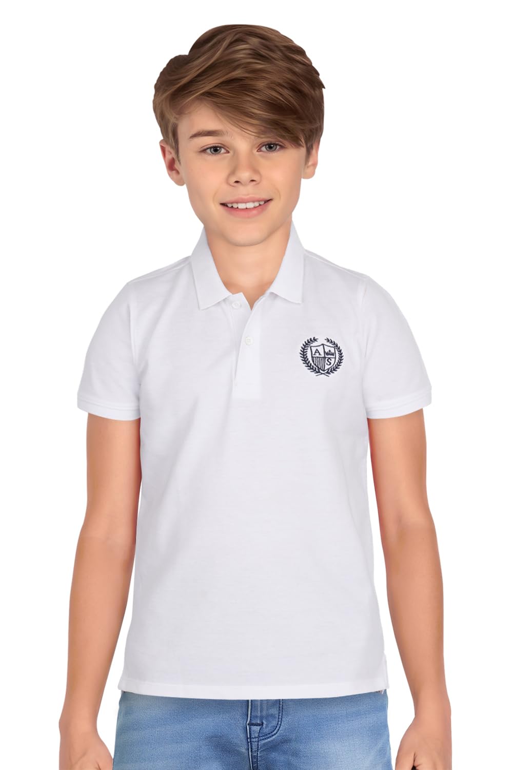 Allen Solly Boys Solid Polo Shirt