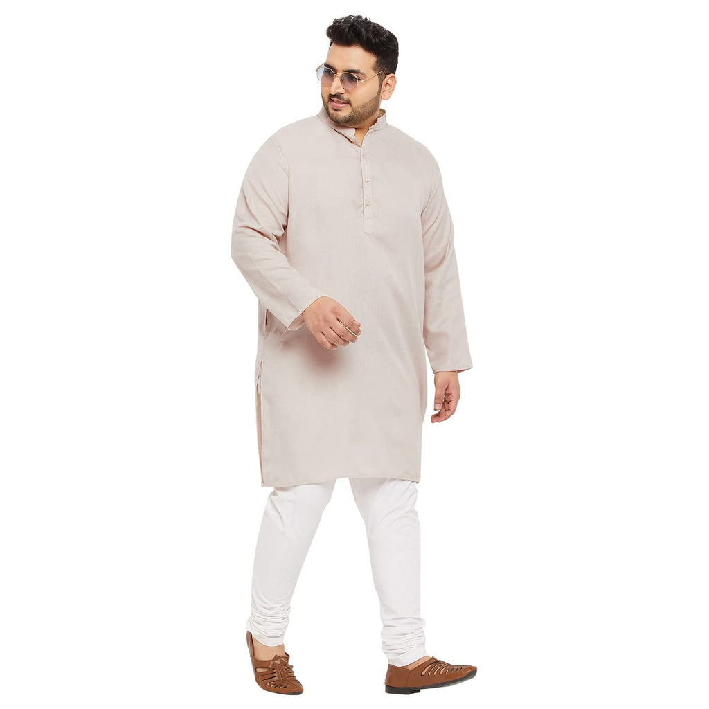 Bigbanana Plus Size Men'S Regular Fit Kurta