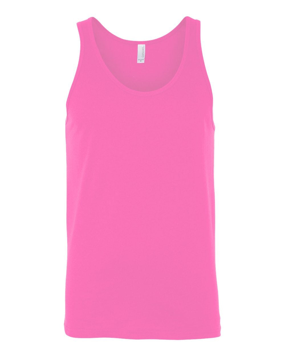 Unisex Jersey Tank - NEON BLUE - XS(D0102H7WS5T)