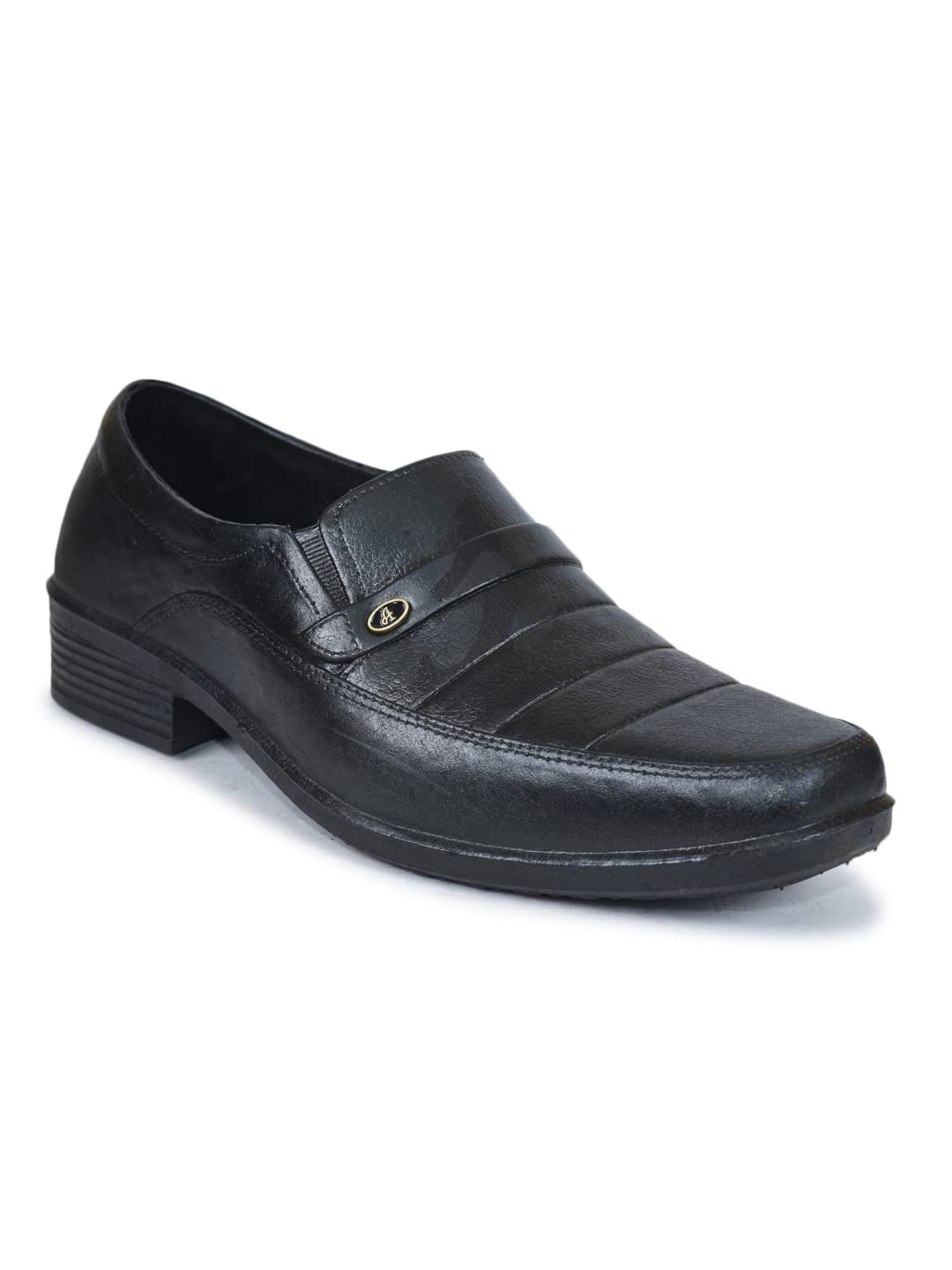 AJANTA Mens Black Formal Shoes PG0410 10