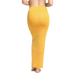Zivame All Day Flared Mermaid Saree Shapewear for Women - Mustard
