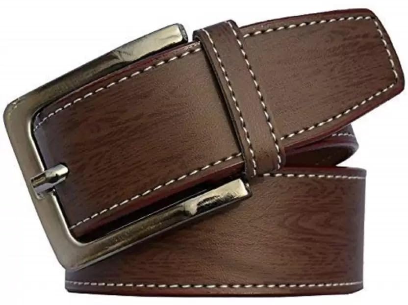 Niddleman 6153/ Trendy Unisex Artificial Leather Belt, Boys Belt For Casual Or Formal Classic Designs For Work & Business Casual 28