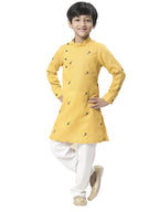 Manyavar Blended Viscose Kurta Pajama Set For Kids And Boys(6-8 Years)