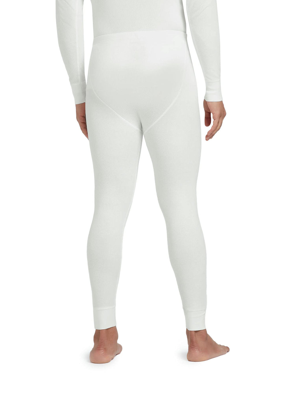 XYXX Mens Thermal Bottoms | Antibacterial, Skin Friendly with Superior Heat Retention | Slim Fit Full Length Solid Alpine Intel