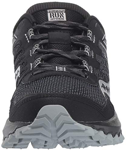 Saucony Men's Versafoam Excursion TR13 Trail Running Shoe, BLACK, 9.5 M US