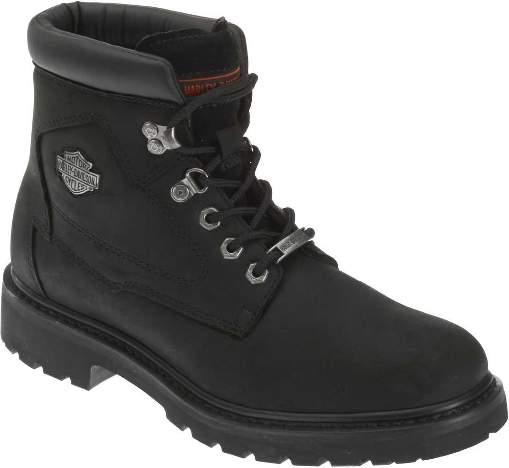 HARLEY-DAVIDSON FOOTWEAR Men's Badlands Motorcycle Boot, Black, 10 2E US