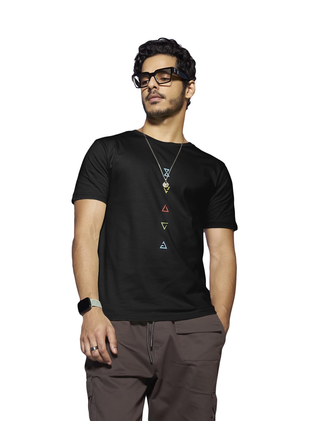 Bewakoof Mens Black Witcher Ability T-Shirt