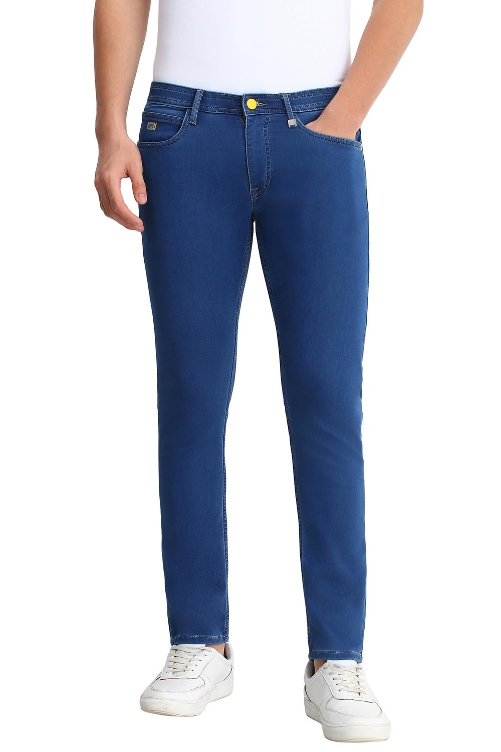 Allen Solly Men Slim Fit Solid Casual Jeans