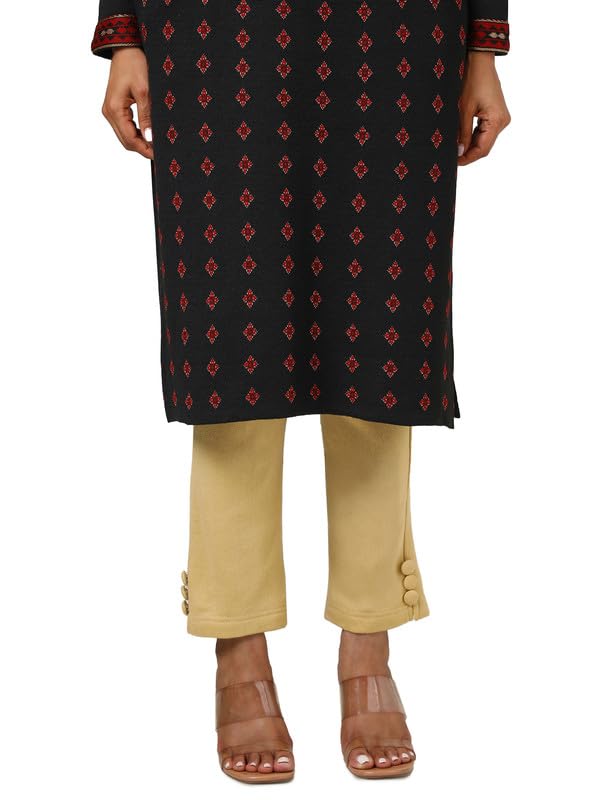 Soch Women Acrylic Solid Pant
