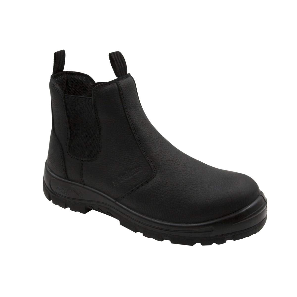 S Fellas by Genuine Grip 6040-9M Men&apos;s Hercules Comp Toe Twin-Gore Work Boot  Black - Size 9