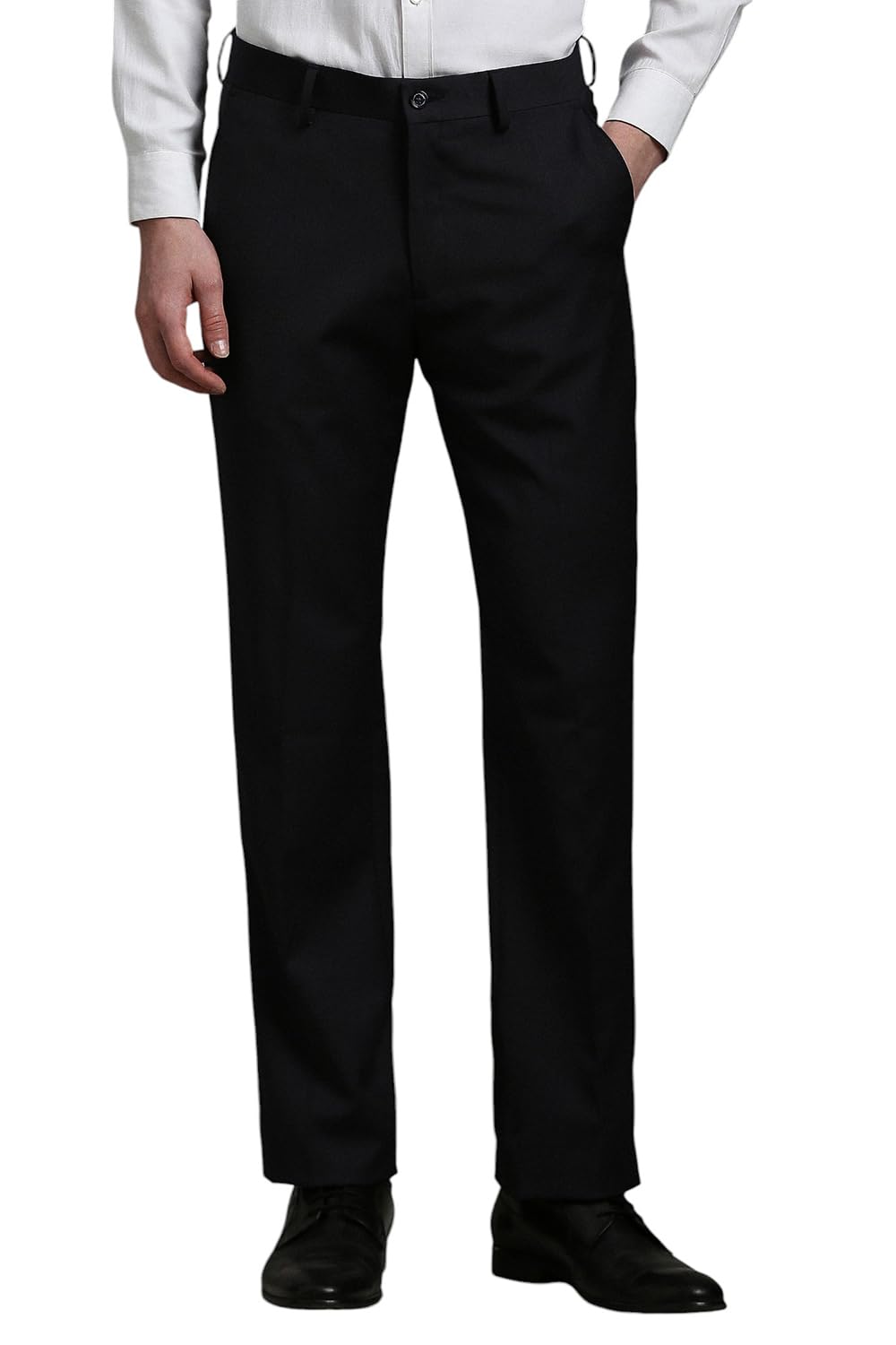 Louis Philippe MenS Regular Pants (Lptfmrgbf09089_Dark Olive