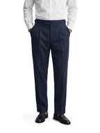 The Indian Garage Co Mens Mid-Rise Stretchable Relaxed Fit Gurkha Pants