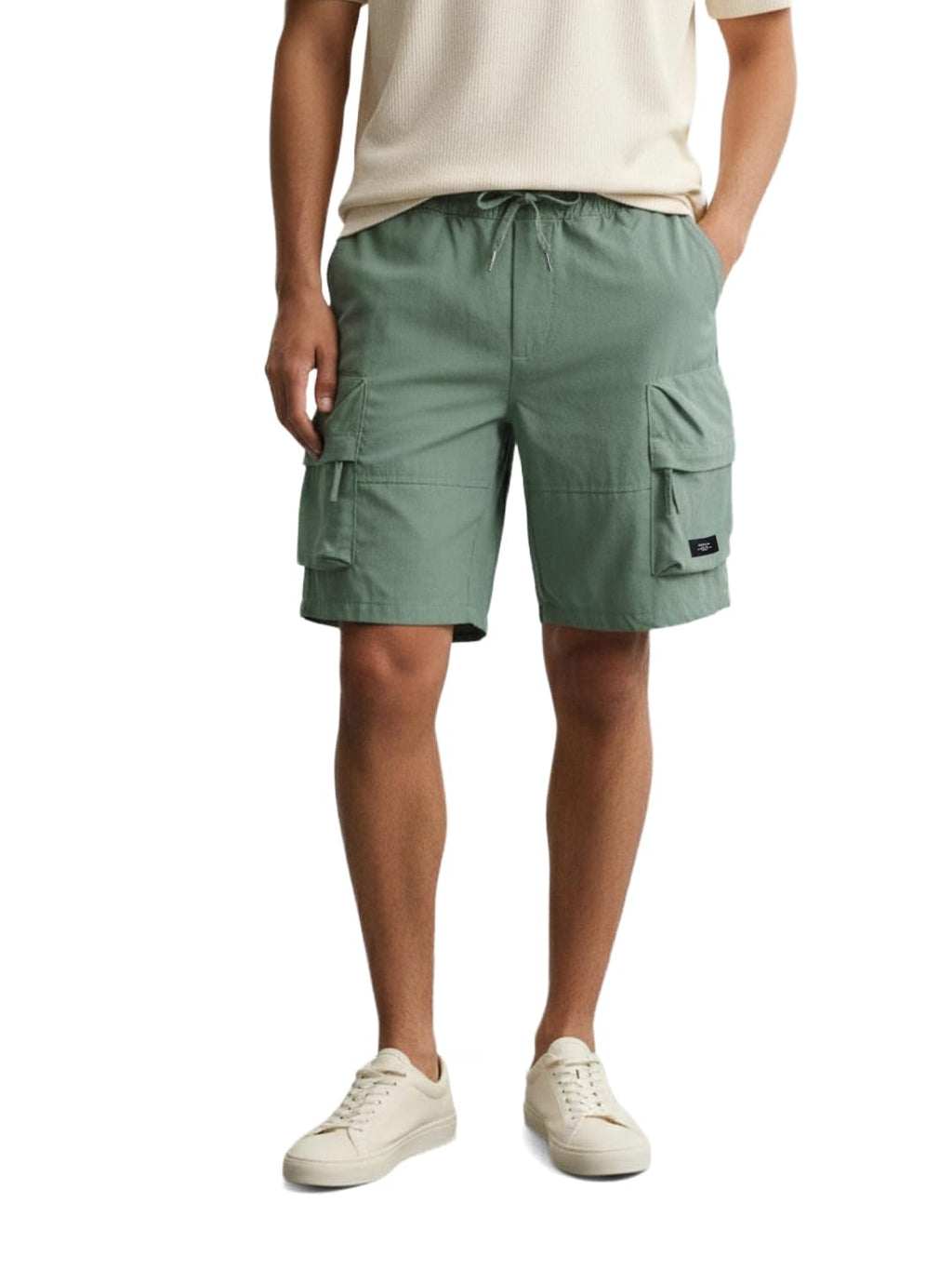 The Indian Garage Co Mens Relaxed Fit Solid Mid-Rise Stretchable Sweater