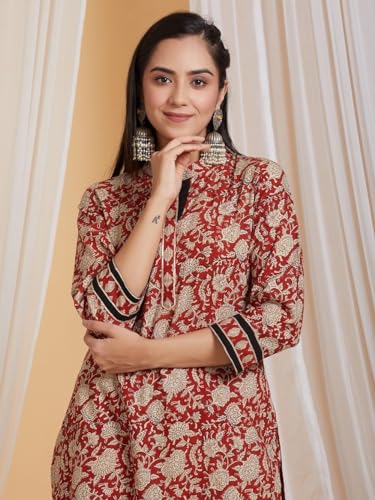Lookmark Kurta Set: Fashion Fusion At Its Finest! Experience The Perfect Blend Of Fashion And Tradition With Our Printed Sets! M