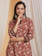 Lookmark Kurta Set: Fashion Fusion At Its Finest! Experience The Perfect Blend Of Fashion And Tradition With Our Printed Sets! M