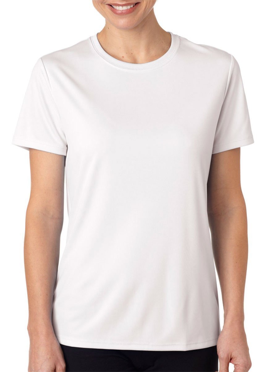 Ladies cool DRI with FreshIQ Performance T-Shirt - BLAcK - S(D0102HI33FV)