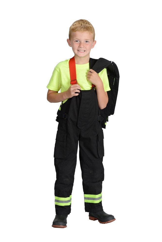 Aeromax FB-23 Junior Firefighter Suit Size 2-3 Black