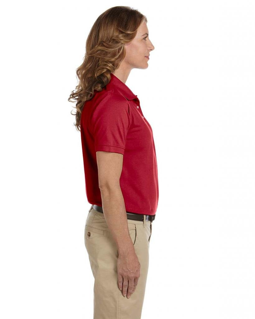 Ladies 56 oz Easy BlendPolo - WHITE - XS(D0102H7631J)