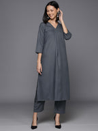 Varanga WomenS Silk Blend Kurta Set  Elegant Traditional Ethnic Wear With Dupatta And Bottom For Women