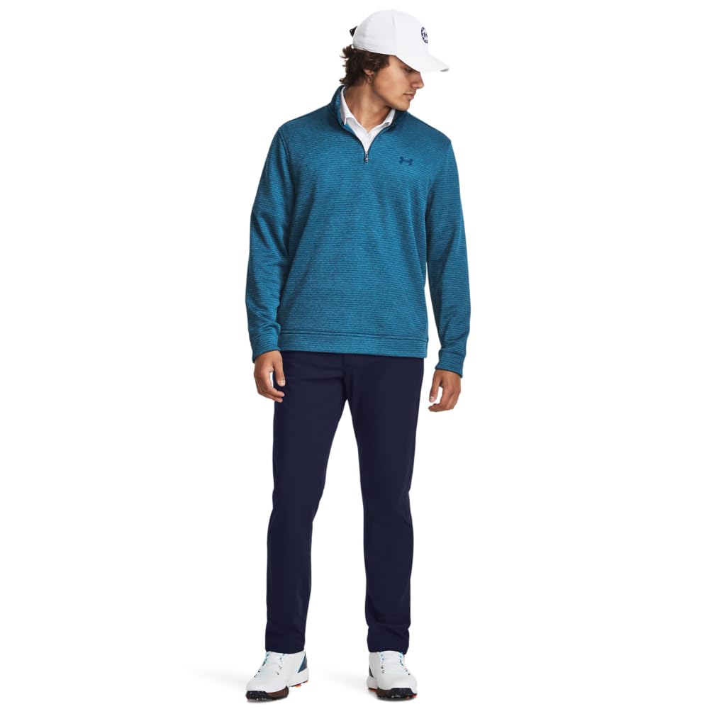 Under Armour Mens Storm SweaterFleece Quarter Zip , (426) Varsity Blue / Varsity Blue / Cosmic Blue , XX-Large Tall