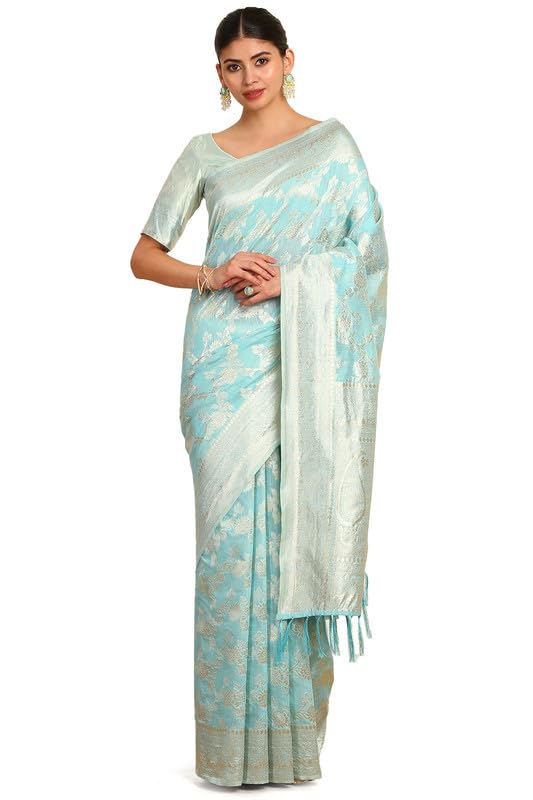 Soch Women Art Silk Princess Line Cut Padded Blouse