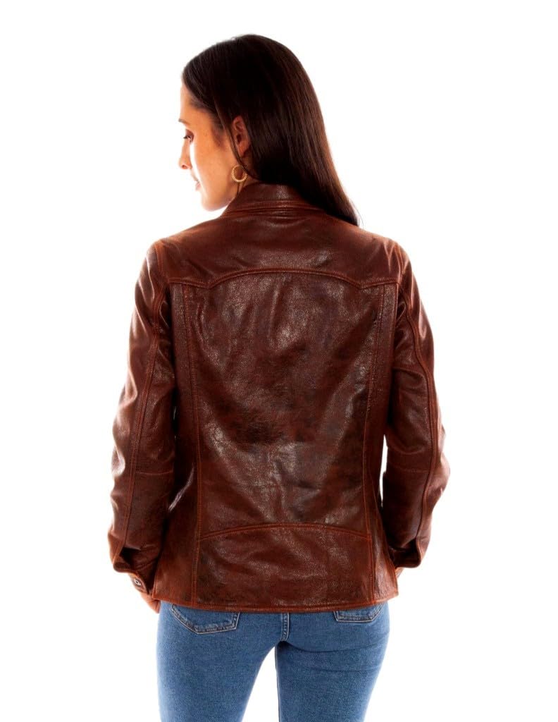 LADIES ZIP/SNAP FRONT JACKET