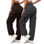 Leriya Fashion WomenS Regular Fit High Rise Trouser | Cargo Style Trousar Track Pants | Hight Waist (Available In Plus Size And