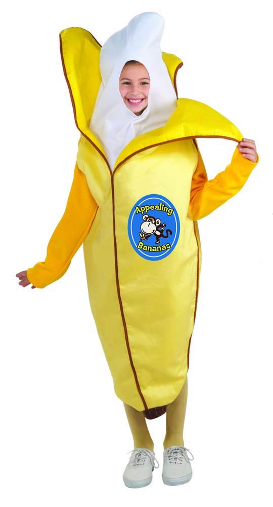 Rubies  413043 Child Appealing Banana Costume for Boys - Small