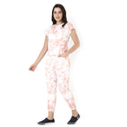 Om Sai Latest Creation Night Suit Set for Women Rayon, Night Dress, Lounge Wear,Printed Rayon,Top and Capri Set for Women, Print