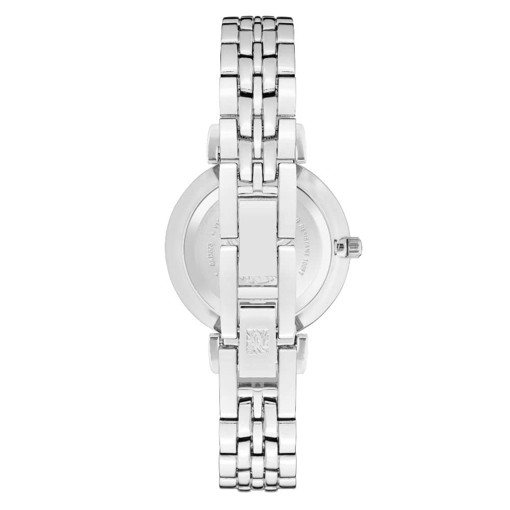 Anne Klein Women's Premium Crystal Accented Bracelet Watch