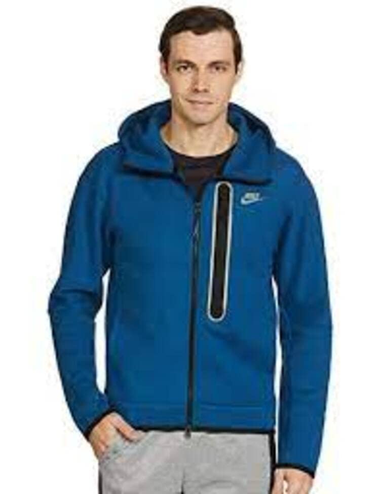 Nike Nsw Tch Flc Brshd Fz Hood Men Fashion Hoodies