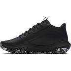 Under Armour Unisex Lockdown 7, (003) Black/Black/Metallic Silver, 10, US