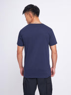 Bewakoof Mens Solid 100% Cotton T-Shirt - Regular Fit, Round Neck, Half Sleeves