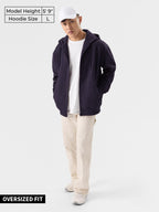 The Souled Store TSS Originals: Berry Blast Men Oversized Hoodies Hoodies Sweatshirts Pullovers Fleece Zip-up Graphic Printed So