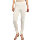 Aurelia Women Regular Fit Churidar Bottom(19Fea60024-600197_White_M)