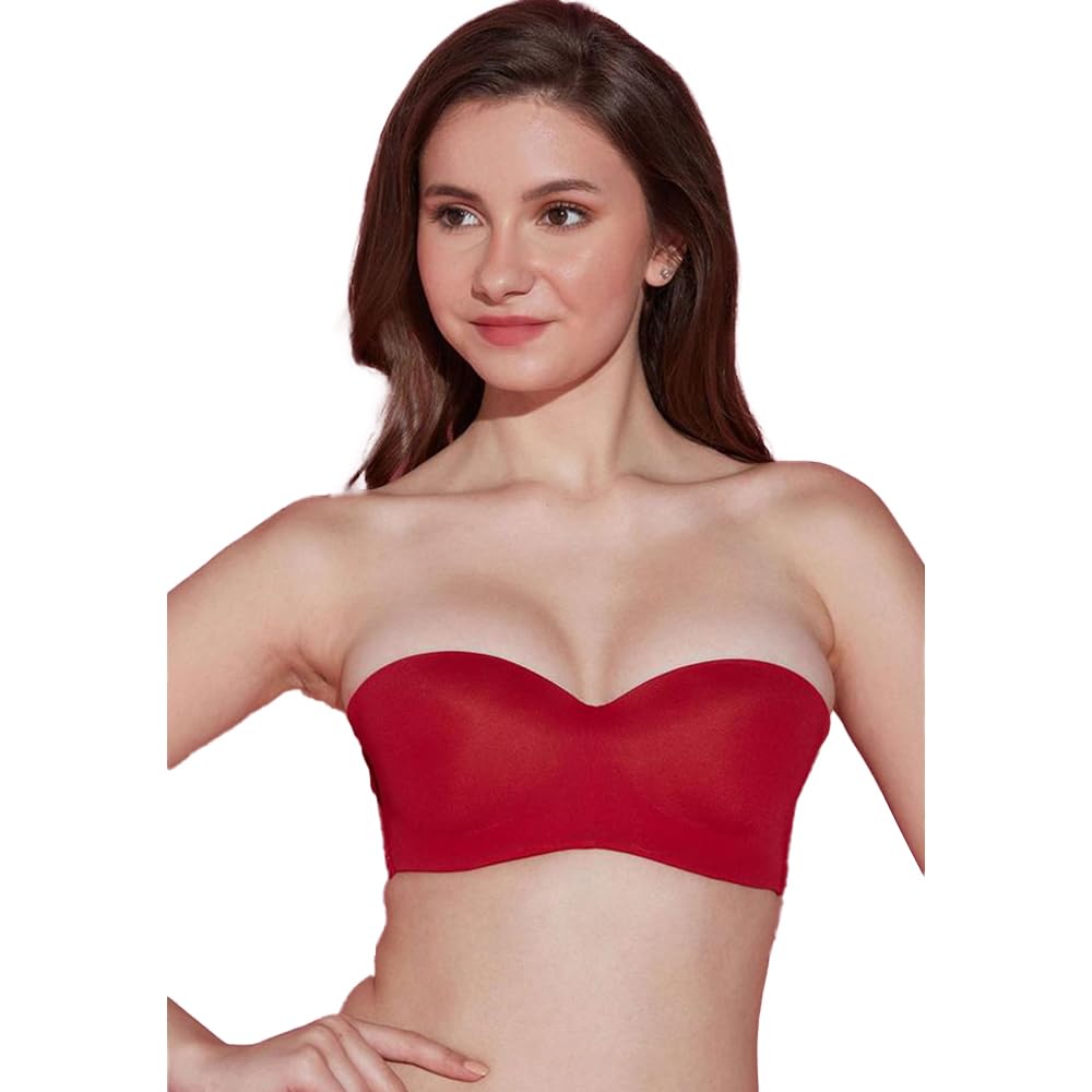 Nykd (Nyb027 Padded & Wired Ultimate Multiway Strapless Bra For Women | Anti Slip Bra With Seamless Neckline & Soft Detachable S