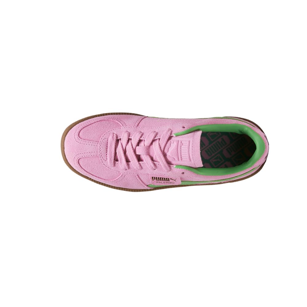 Puma Palermo (Big Kid) Sneaker, Pink Delight/Green/Gum, 7 US Unisex