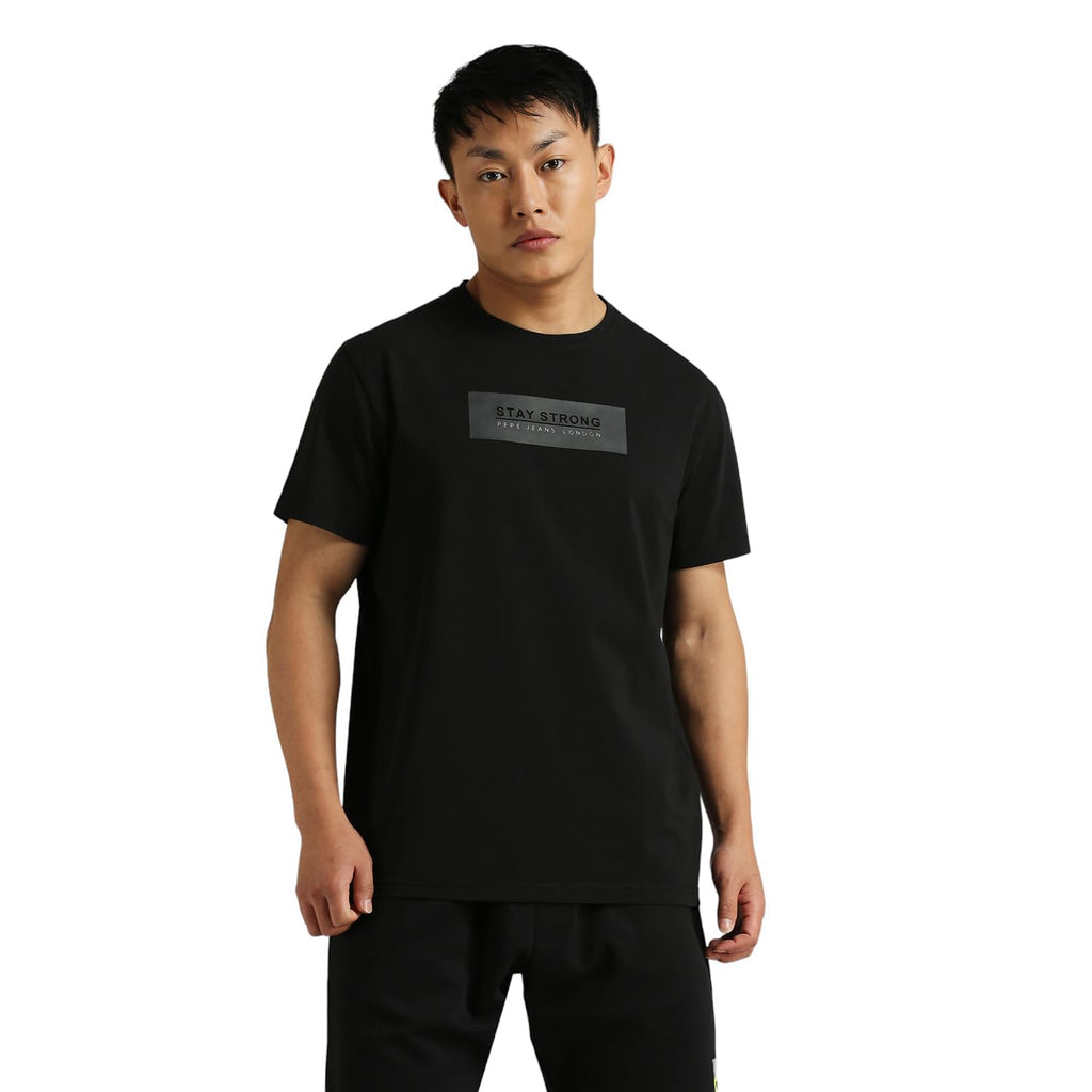 Pepe Jeans MenS Slim Fit T-Shirt (Pm509586_Black