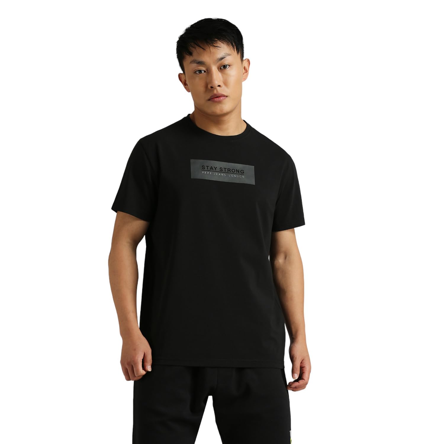 Pepe Jeans MenS Slim Fit T-Shirt (Pm509586_Black