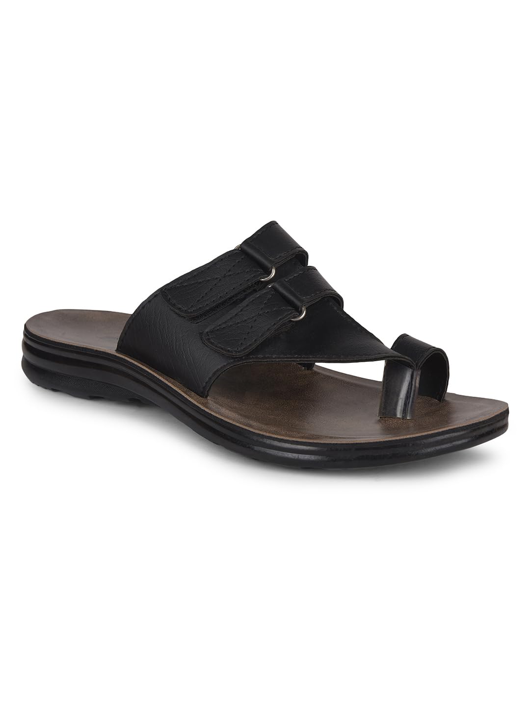 Bata Mens Slipon Sandal  BLACK (10 UK) (8716655) 10
