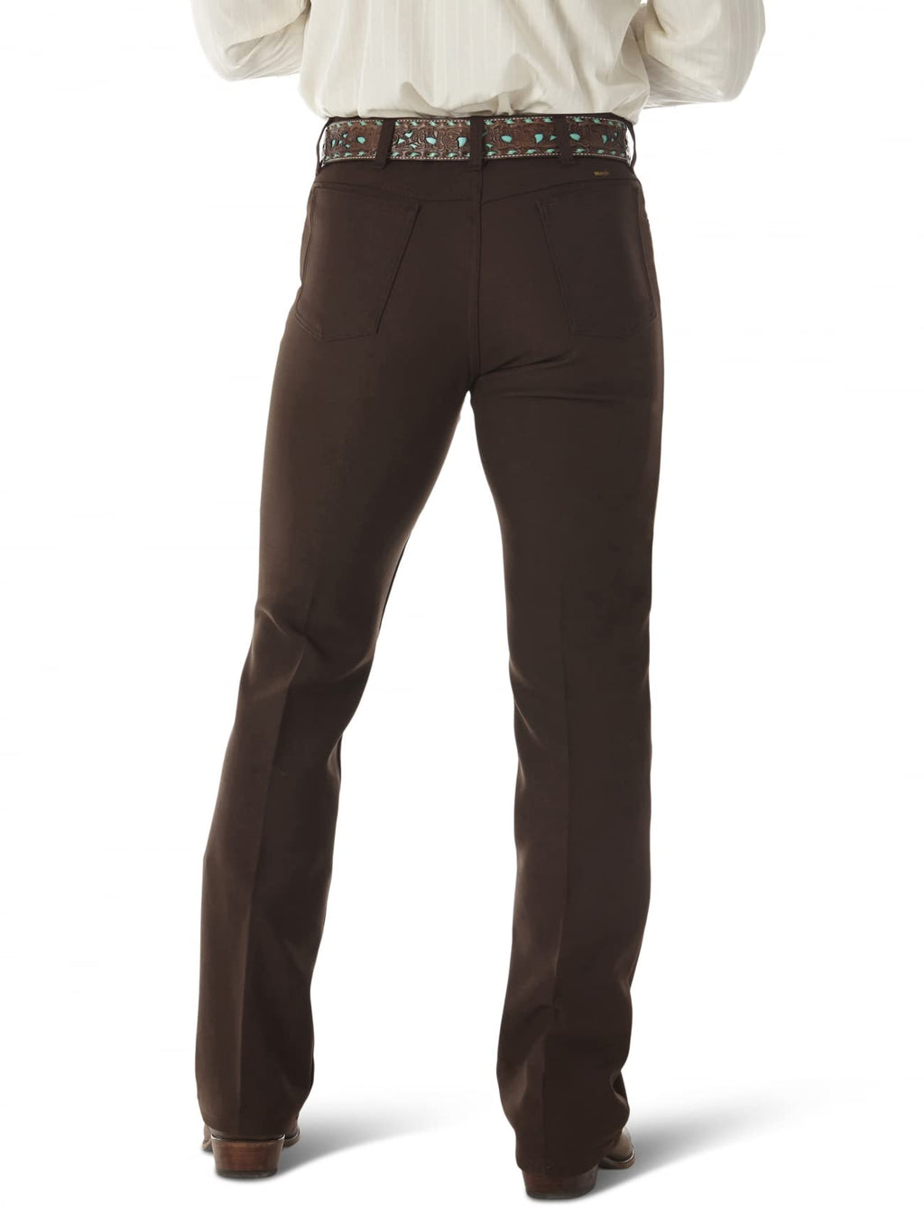 Wrangler mens Wrancher Dress jeans, Brown, 40W x 29L US